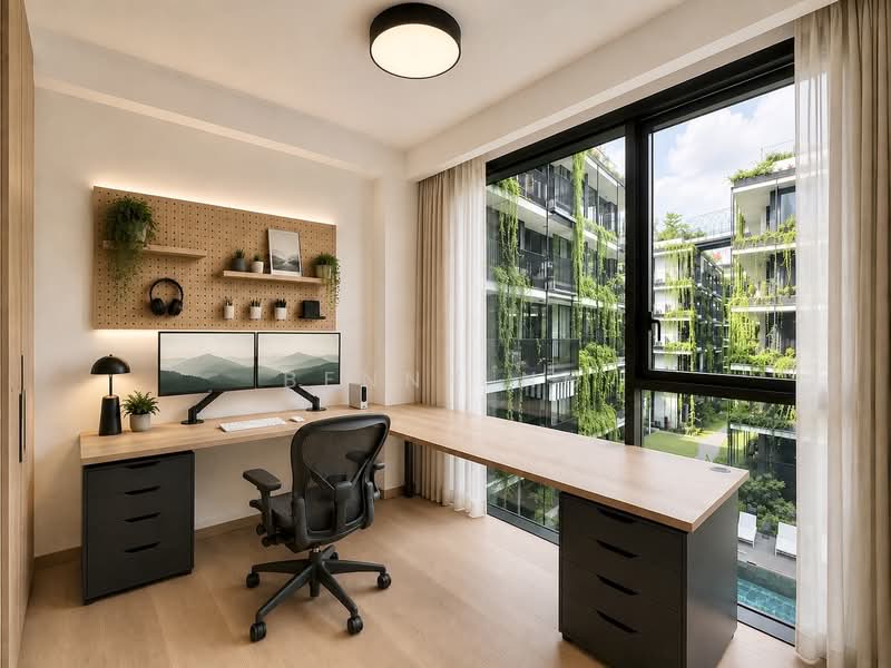 Jervois Mansion, 4 Jervois Close, 3 Bedrooms, 1,001 sqft, Condominium For Sale, by Benny Ng, 500138648 - Study - PropertyGuru.com.sg