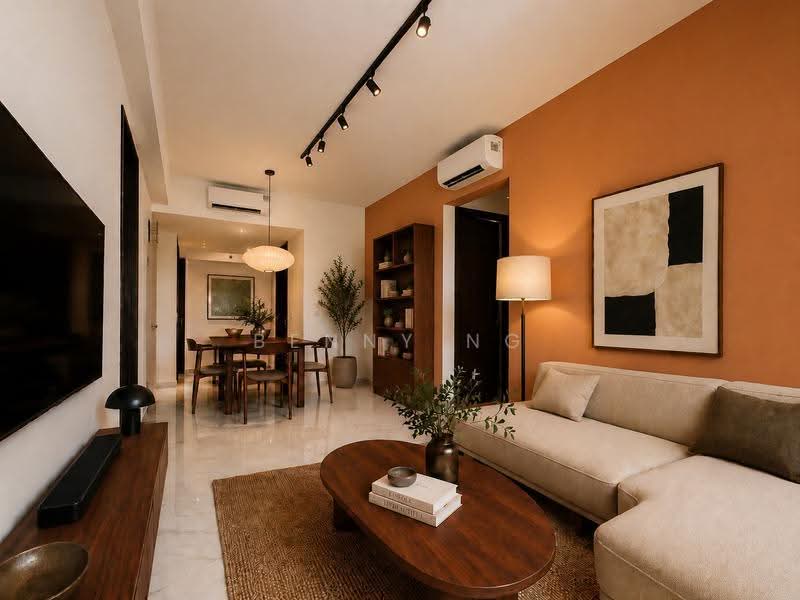 Jervois Mansion, 4 Jervois Close, Tanglin / Holland / Bukit Timah, 3 Bedrooms, 1,001 sqft, Condominium For Sale, by Benny Ng, 500138648 - Living Room - PropertyGuru.com.sg