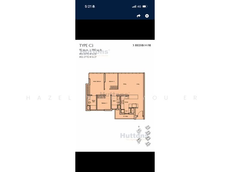Lakeville, 7 jurong lake link, 3 Bedrooms, 990 sqft, Condominium For Rent, by Hazel Wong You Er, 500138658 - PropertyGuru.com.sg