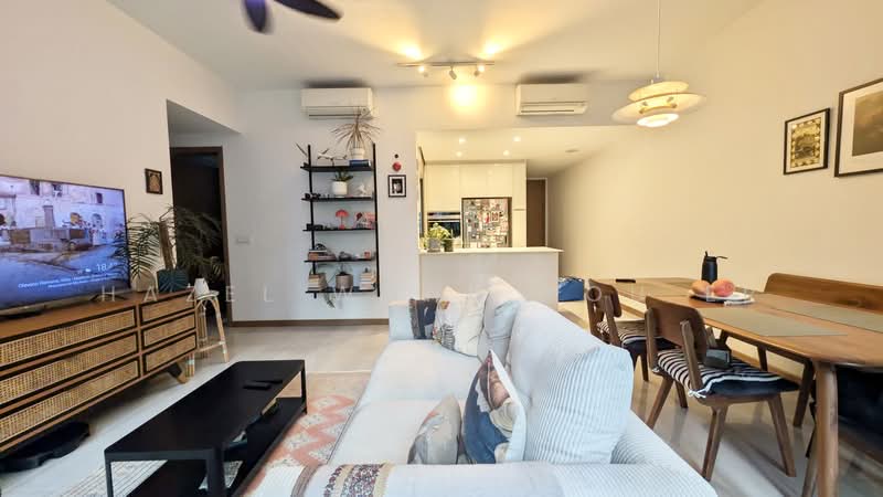 Lakeville, 7 jurong lake link, 3 Bedrooms, 990 sqft, Condominium For Rent, by Hazel Wong You Er, 500138658 - Living Room - PropertyGuru.com.sg