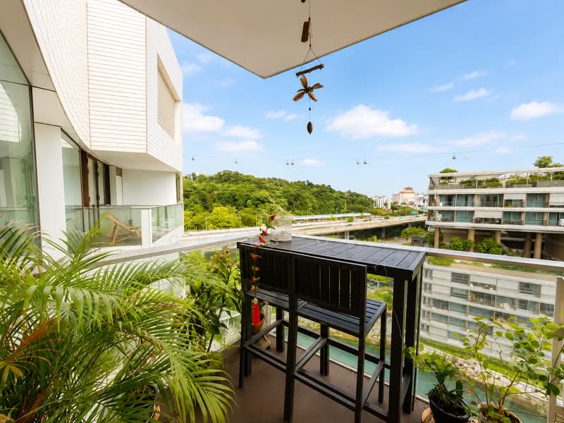 Corals at Keppel Bay, , 1 Bedroom, 570 sqft, Condominium For Sale, by Chris Ooi, 500138663 - Balcony - PropertyGuru.com.sg