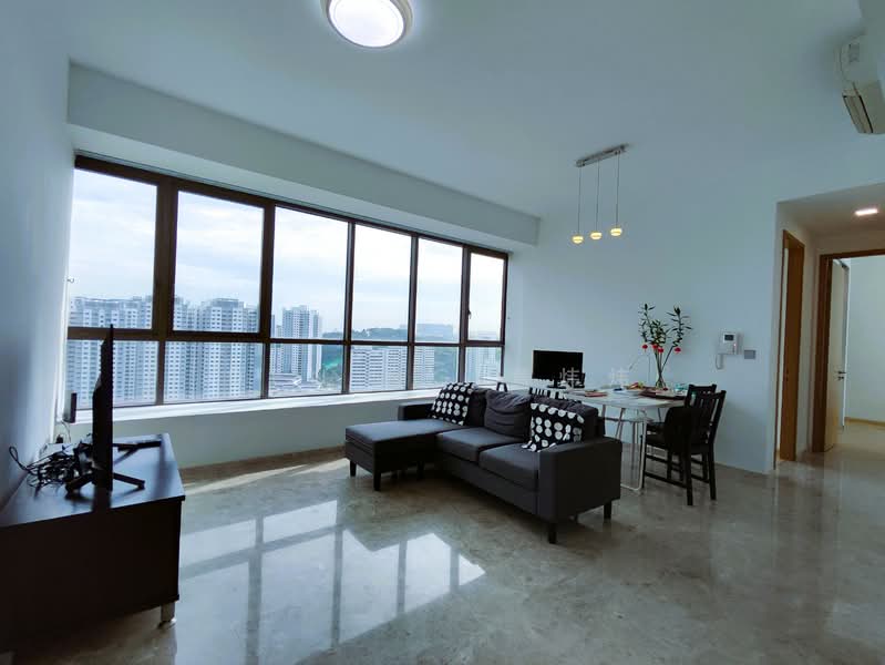 Skyline Residences, 610 Telok Blangah Road, 2 Bedrooms, 829 sqft, Condominium For Rent, by Den Ng 黄炜炜, 500138668 - Living Room - PropertyGuru.com.sg