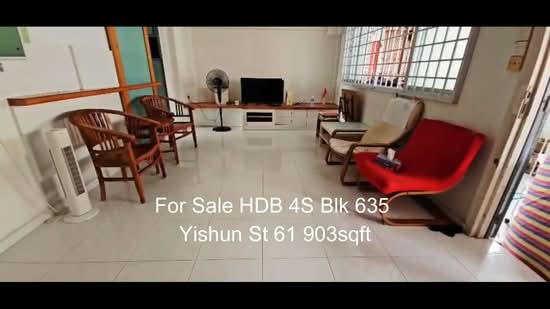 635 Yishun Street 61, 635 Yishun Street 61, 3 Bedrooms, 903 sqft, HDB Flat For Sale, by Jeremy Chia, 500138682 - PropertyGuru.com.sg