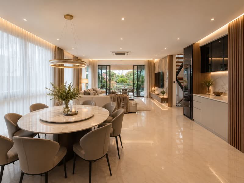 D15 Jalan Baiduri, Tao Nan School, 6 Bedrooms, 7,500 sqft, Corner Terrace For Sale, by Avery Lee (芷芸), 500138703 - Living Room - PropertyGuru.com.sg