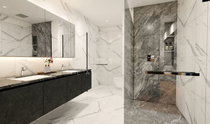 Serangoon Garden Estate, Brockhampton Drive, 5 Bedrooms, 7,460 sqft, Semi-Detached House For Sale, by Alan Yeo, 500138705 - Bathroom - PropertyGuru.com.sg