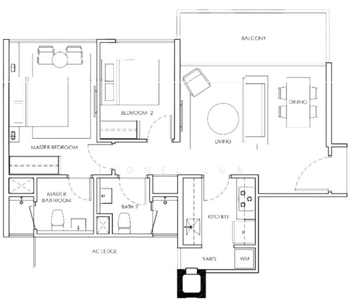 Waterwoods, , 2 Bedrooms, 807 sqft, Executive Condominium For Sale, by Lionel Lua, 500138717 - PropertyGuru.com.sg