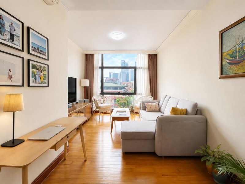River Place, 60 Havelock Road, 1 Bedroom, 786 sqft, Condominium For Sale, by Chris Pang, 500138729 - Living Room - PropertyGuru.com.sg