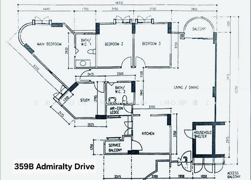 359B Admiralty Drive, 359B Admiralty Drive, 4 Bedrooms, 1,410 sqft, HDB Flat For Sale, by Jeslyn Lim 林瑞香, 500138746 - PropertyGuru.com.sg
