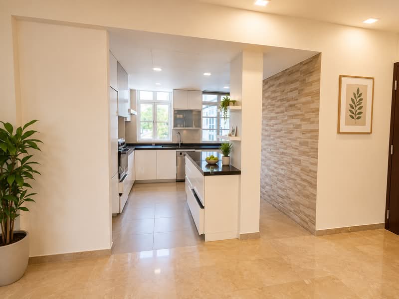 Laguna Green, , 3 Bedrooms, 1,259 sqft, Condominium For Sale, by Annette Ang, 500138757 - Kitchen - PropertyGuru.com.sg