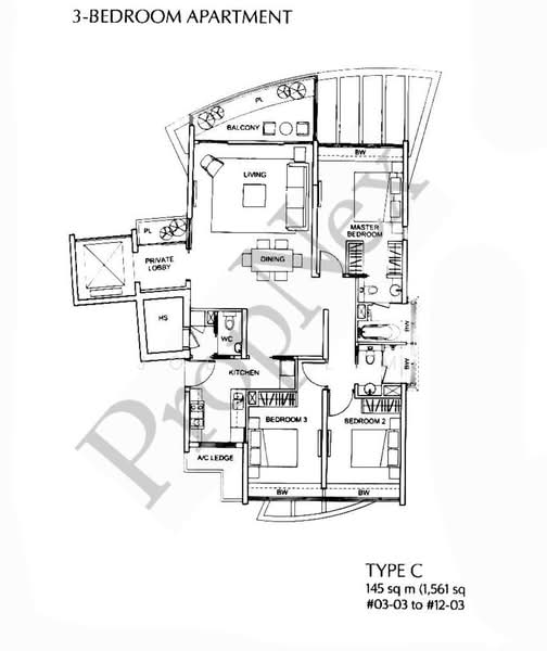 The Solitaire, 5A Balmoral Park, 3 Bedrooms, 1,561 sqft, Condominium For Sale, by Joell Lim, 500138807 - PropertyGuru.com.sg