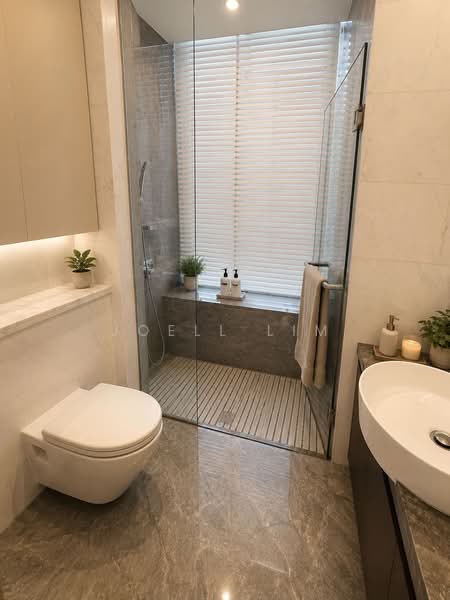 The Solitaire, 5A Balmoral Park, 3 Bedrooms, 1,561 sqft, Condominium For Sale, by Joell Lim, 500138807 - Bathroom - PropertyGuru.com.sg