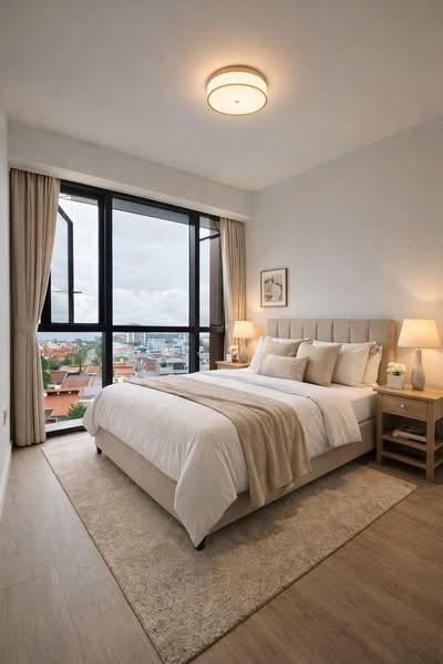 AMO Residence, 21 Ang Mo Kio Rise, 2 Bedrooms, 743 sqft, Condominium For Sale, by Amy Ho, 500138828 - Bedroom - PropertyGuru.com.sg