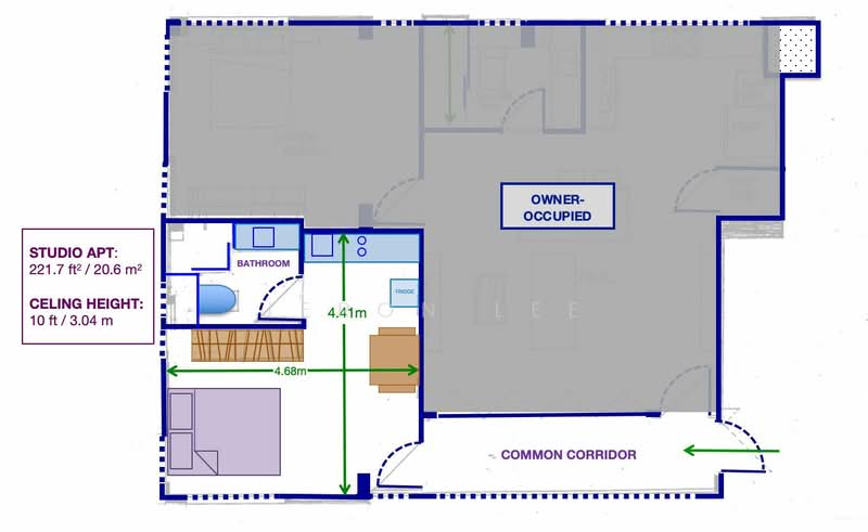 29A Lorong 34 Geylang, Lorong 34 Geylang, Studio, 222 sqft, Detached House For Rent, by Jeron Lee, 500138835 - PropertyGuru.com.sg
