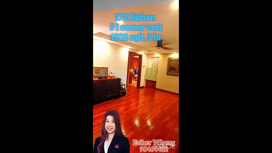 172 Bishan Street 13, 172 Bishan Street 13, 3 Bedrooms, 1,302 sqft, HDB Flat For Sale, by Esther Whong, 500138850 - PropertyGuru.com.sg