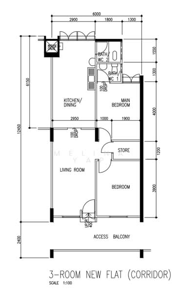 502 Ang Mo Kio Avenue 5, 502 Ang Mo Kio Avenue 5, 2 Bedrooms, 732 sqft, HDB Flat For Sale, by Melina Yap, 500138875 - PropertyGuru.com.sg