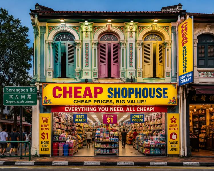 Super cheap freehold newly rebuilt commercial shophouse near to mrt, , 2,700 sqft, Shop / Shophouse For Sale, by Raymond Ang 洪愷鴻, 500138934 - CommercialGuru.com.sg