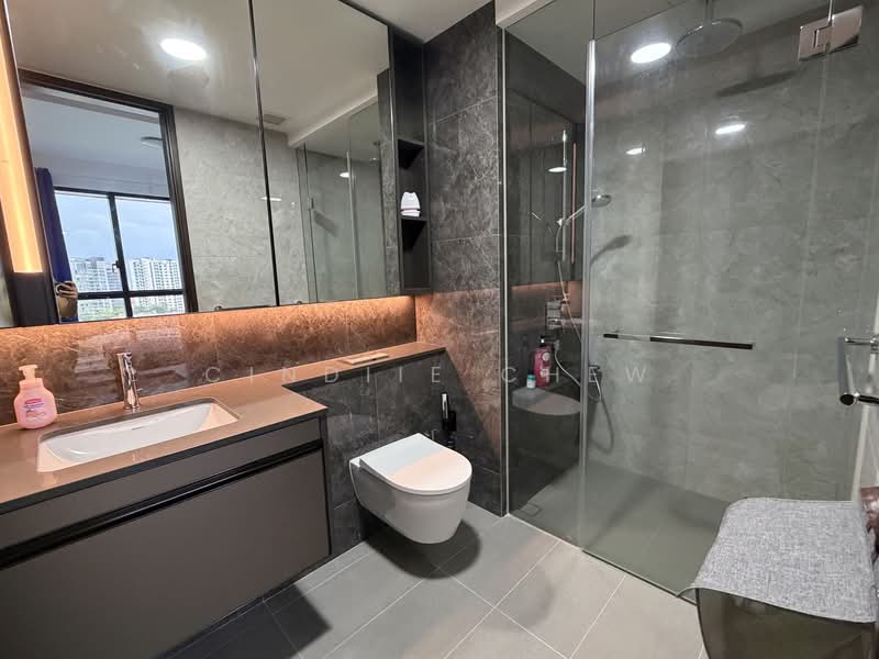 Tembusu Grand, 96 Jalan Tembusu, 2 Bedrooms, 667 sqft, Condominium For Rent, by Cindiie Chew, 500138947 - Bathroom - PropertyGuru.com.sg