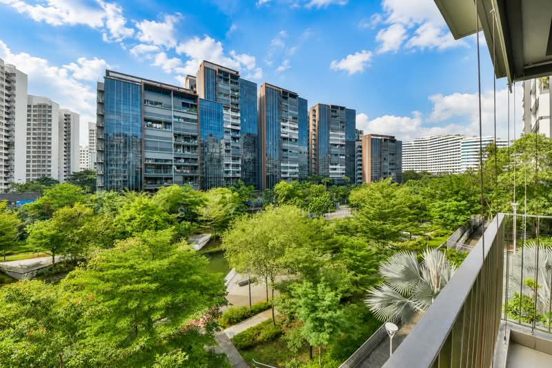 316C Punggol Way, 316C Punggol Way, 3 Bedrooms, 1,216 sqft, HDB Flat For Sale, by Sky Chiu, 500138972 - Greenery View from Master Bedroom - PropertyGuru.com.sg