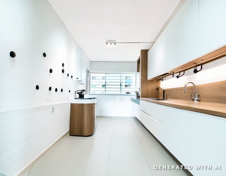 538 Ang Mo Kio Avenue 5, 538 Ang Mo Kio Avenue 5, 2 Bedrooms, 732 sqft, HDB Flat For Sale, by Miaw Yong Lim, 500139007 - Kitchen - PropertyGuru.com.sg