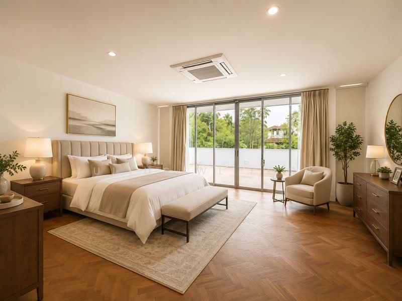🌟 FINEST GCB Namly Ave Vicinity Good Class Bungalow, Namely Ave Bukit Timah Good Class Bungalow GCB, 6 Bedrooms, 13,000 sqft, Good Class Bungalow For Rent, by Julius WL Fock, 500139084 - Bedroom - PropertyGuru.com.sg