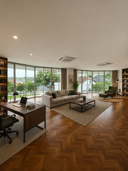 🌟 FINEST GCB Namly Ave Vicinity Good Class Bungalow, Namely Ave Bukit Timah Good Class Bungalow GCB, 6 Bedrooms, 13,000 sqft, Good Class Bungalow For Rent, by Julius WL Fock, 500139084 - Living Room - PropertyGuru.com.sg
