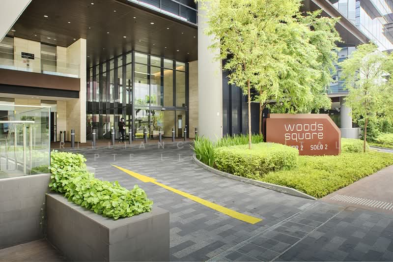 Woods Square, 8 Woodlands Square, Admiralty / Woodlands, 22,213 sqft, Office For Rent, by MJ ZHUO, 500139093 - Exterior - CommercialGuru.com.sg