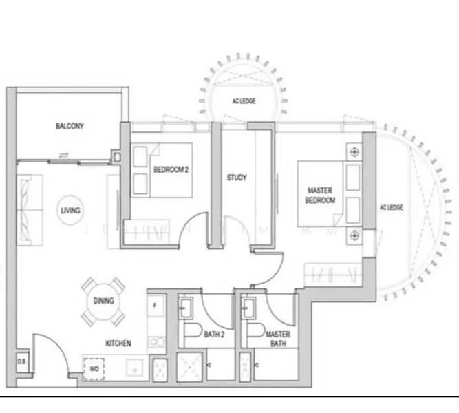 Klimt Cairnhill, 71 Cairnhill Road, 2 Bedrooms, 893 sqft, Condominium For Sale, by Jeslyn Lim 林瑞香, 500139208 - PropertyGuru.com.sg
