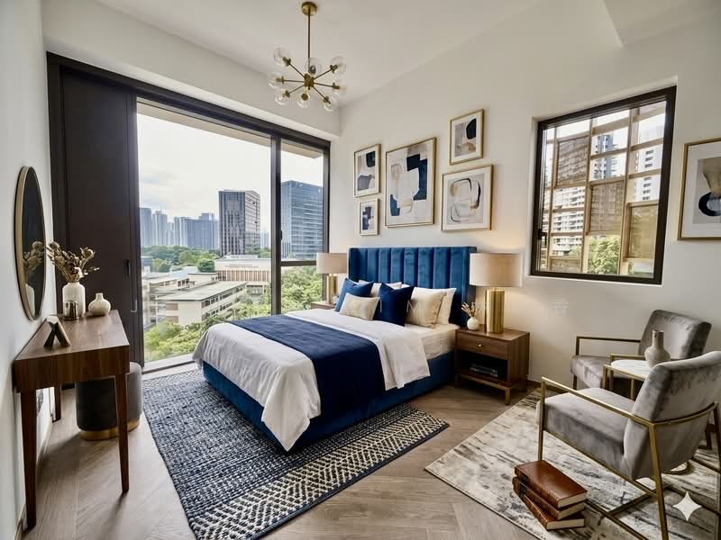 Klimt Cairnhill, 71 Cairnhill Road, 2 Bedrooms, 893 sqft, Condominium For Sale, by Jeslyn Lim 林瑞香, 500139208 - Bedroom - PropertyGuru.com.sg