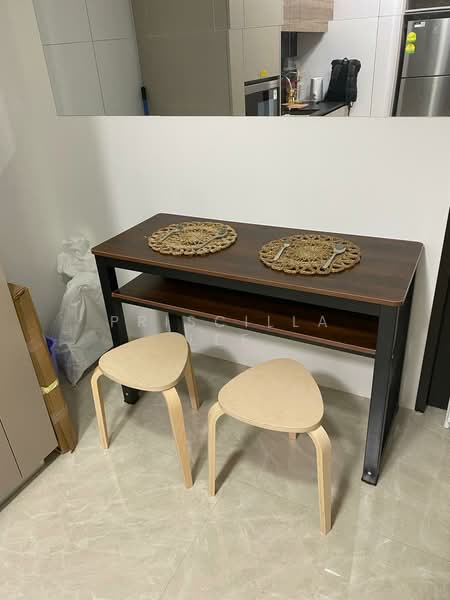 Parc Clematis, 8F Jalan Lempeng, Room Rental, 100 sqft, Condominium For Rent, by Priscilla Lee, 500139227 - Dining Room - PropertyGuru.com.sg
