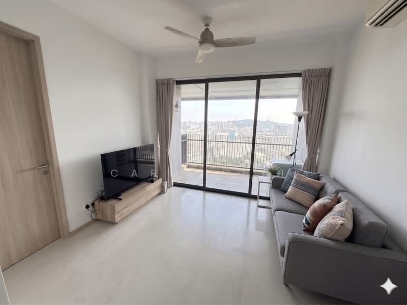 J Gateway, 2 Gateway Drive, 3 Bedrooms, 893 sqft, Condominium For Rent, by Carol Chai, 500139243 - Living Room - PropertyGuru.com.sg