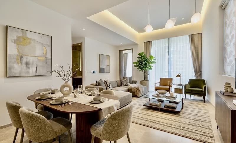 Klimt Cairnhill, 71 Cairnhill Road, 2 Bedrooms, 893 sqft, Condominium For Sale, by Jeslyn Lim 林瑞香, 500139273 - Living Room - PropertyGuru.com.sg