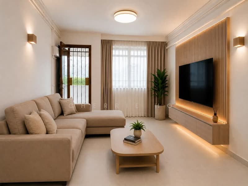 5 Saint George's Lane, 5 Saint George's Lane, 2 Bedrooms, 732 sqft, HDB Flat For Sale, by Cherrie Ho, 500139399 - Living Room - PropertyGuru.com.sg