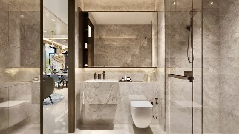 Jervois Prive, 100A Jervois Road, 2 Bedrooms, 689 sqft, Condominium For Sale, by Jeslyn Lim 林瑞香, 500139403 - Bathroom - PropertyGuru.com.sg