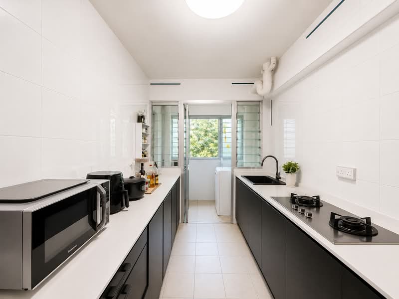 471B Upper Serangoon Crescent, 471B Upper Serangoon Crescent, 3 Bedrooms, 990 sqft, HDB Flat For Sale, by Terence Choo, 500139405 - Kitchen - PropertyGuru.com.sg