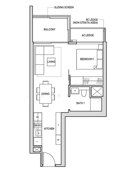 Midtown Bay, 120 Beach Road, 1 Bedroom, 484 sqft, Condominium For Rent, by Jeremy Tan, 500139484 - PropertyGuru.com.sg