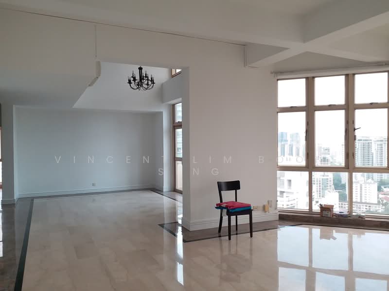Leonie Condotel, 2 Leonie Hill Road, 4 Bedrooms, 2,980 sqft, Condominium For Rent, by Vincent Lim Boon Seng, 500139512 - Living Room - PropertyGuru.com.sg
