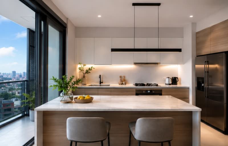 Miro, 1 Lincoln Road, 3 Bedrooms, 1,938 sqft, Condominium For Sale, by Peter Loh 彼得, 500139548 - Kitchen - PropertyGuru.com.sg