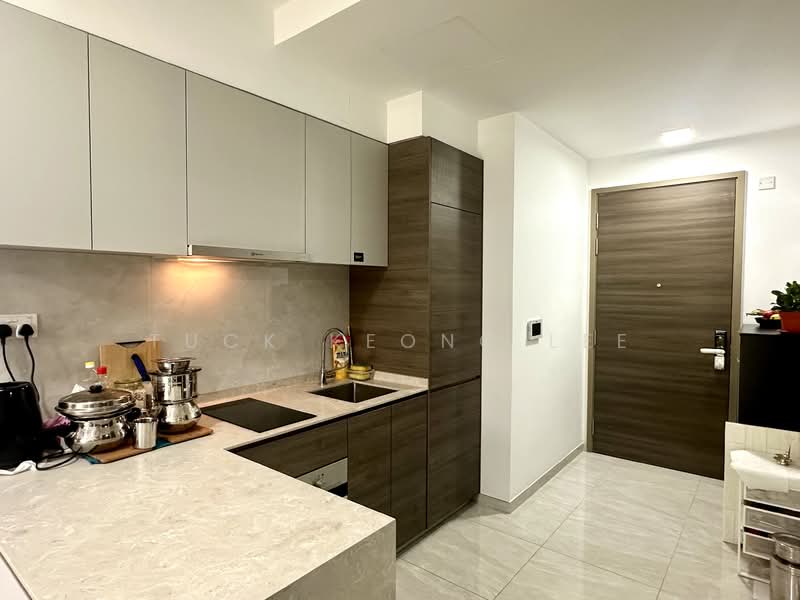 The Florence Residences, 97 Hougang Avenue 2, 1 Bedroom, 484 sqft, Condominium For Rent, by Tuck Keong Lee, 500139565 - Kitchen - PropertyGuru.com.sg