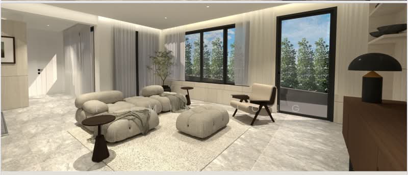 Luxury home Braddell landed zone, , 5 Bedrooms, 7,500 sqft, Semi-Detached House For Sale, by Feemin Liong, 500139572 - Living Room - PropertyGuru.com.sg