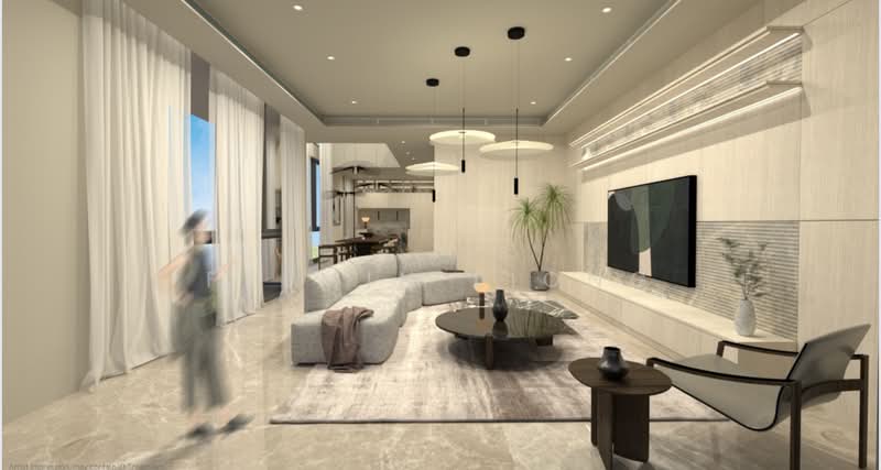 Luxury home Braddell landed zone, , 5 Bedrooms, 7,500 sqft, Semi-Detached House For Sale, by Feemin Liong, 500139572 - Living Room - PropertyGuru.com.sg