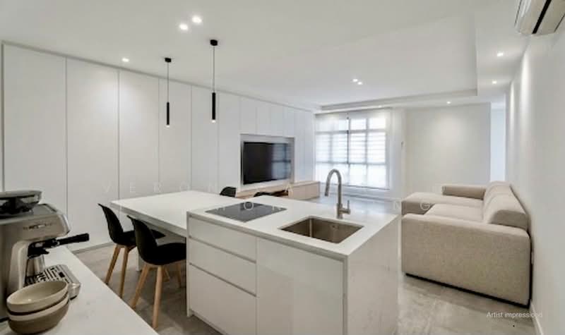 627 Senja Road, 627 Senja Road, 3 Bedrooms, 1,184 sqft, HDB Flat For Sale, by Veronica Yap @ Yap Hong Ling, 500139606 - Living Room - PropertyGuru.com.sg