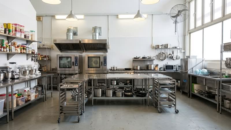Food XChange @ Admiralty, 8A Admiralty Street, 2,788 sqft, Factory / Workshop (B2) For Sale, by Roland Ong, 500139620 - Kitchen - CommercialGuru.com.sg