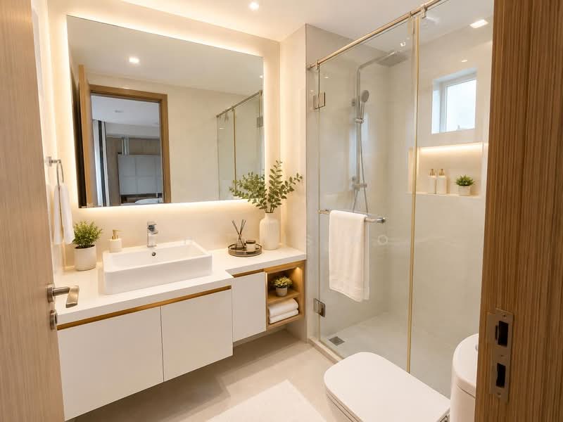 Woodsville 28, 28 Woodsville Close, 2 Bedrooms, 883 sqft, Condominium For Sale, by Phyllis Ho, 500139651 - Bathroom - PropertyGuru.com.sg