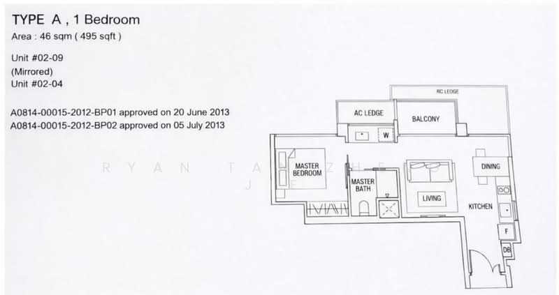 Thomson Three, 45 Bright Hill Drive, 1 Bedroom, 495 sqft, Condominium For Sale, by Ryan Tan Zheng Jie, 500139673 - PropertyGuru.com.sg