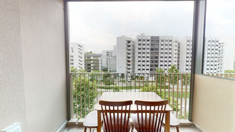 The Watergardens at Canberra, 33 Canberra Drive, 2 Bedrooms, 646 sqft, Condominium For Sale, by Paul Tan, 500139677 - Balcony - PropertyGuru.com.sg
