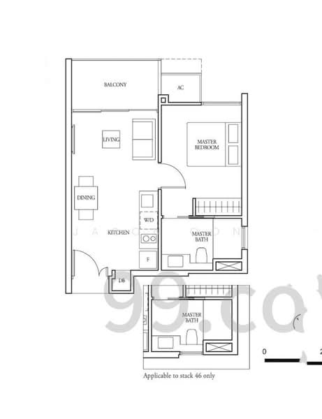 Bartley Ridge, 46 Mount Vernon Road, 1 Bedroom, 463 sqft, Condominium For Sale, by Jason Oon, 500139682 - PropertyGuru.com.sg