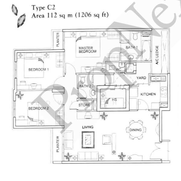 Yishun Emerald, 28 Canberra Drive, 3 Bedrooms, 1,206 sqft, Condominium For Sale, by Edwin Choo, 500139697 - PropertyGuru.com.sg