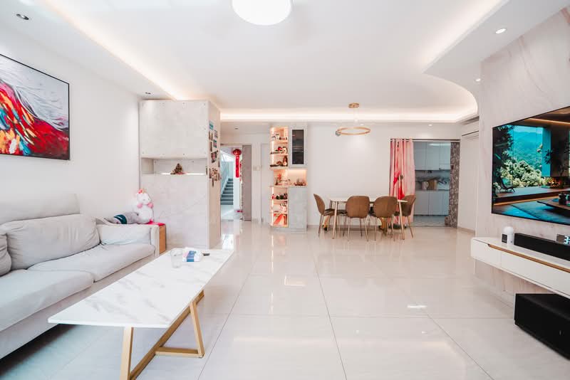 128 Rivervale Street, 128 Rivervale Street, 3 Bedrooms, 1,292 sqft, HDB Flat For Sale, by Edmond Tan, 500139781 - Living Room - PropertyGuru.com.sg