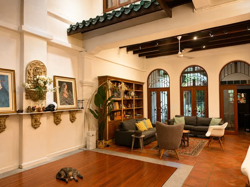 Blair Road, Blair Road, 4 Bedrooms, 4,500 sqft, Conservation House For Rent, by Adeline Lim, 500139816 - Living Room - PropertyGuru.com.sg