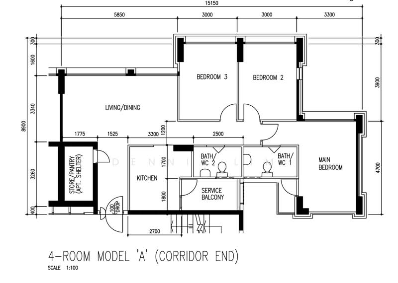 699C Hougang Street 52, 699C Hougang Street 52, 3 Bedrooms, 1,076 sqft, HDB Flat For Sale, by Dennis Lim, 500139818 - PropertyGuru.com.sg